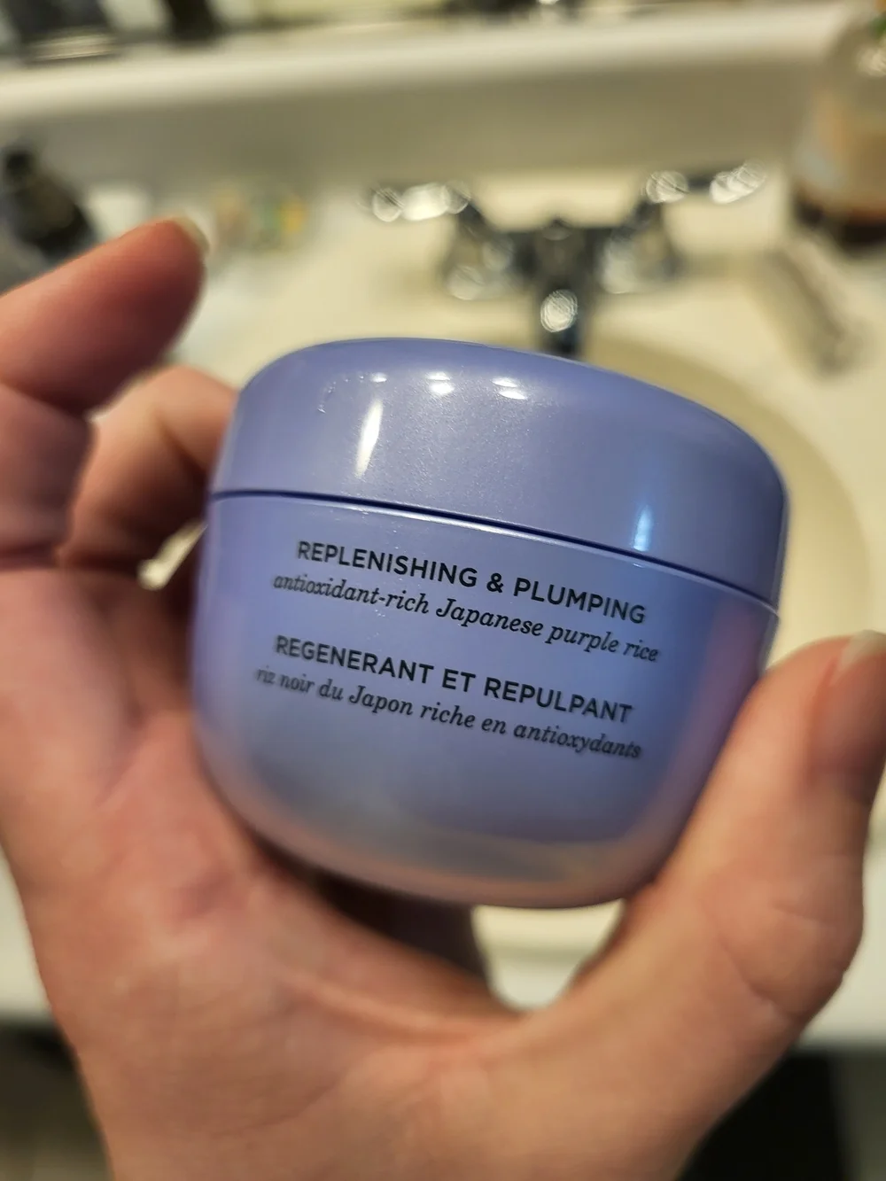 TATCHA The Dewy Skin Cream - Hydrating Face Moisturizer (Lavender)